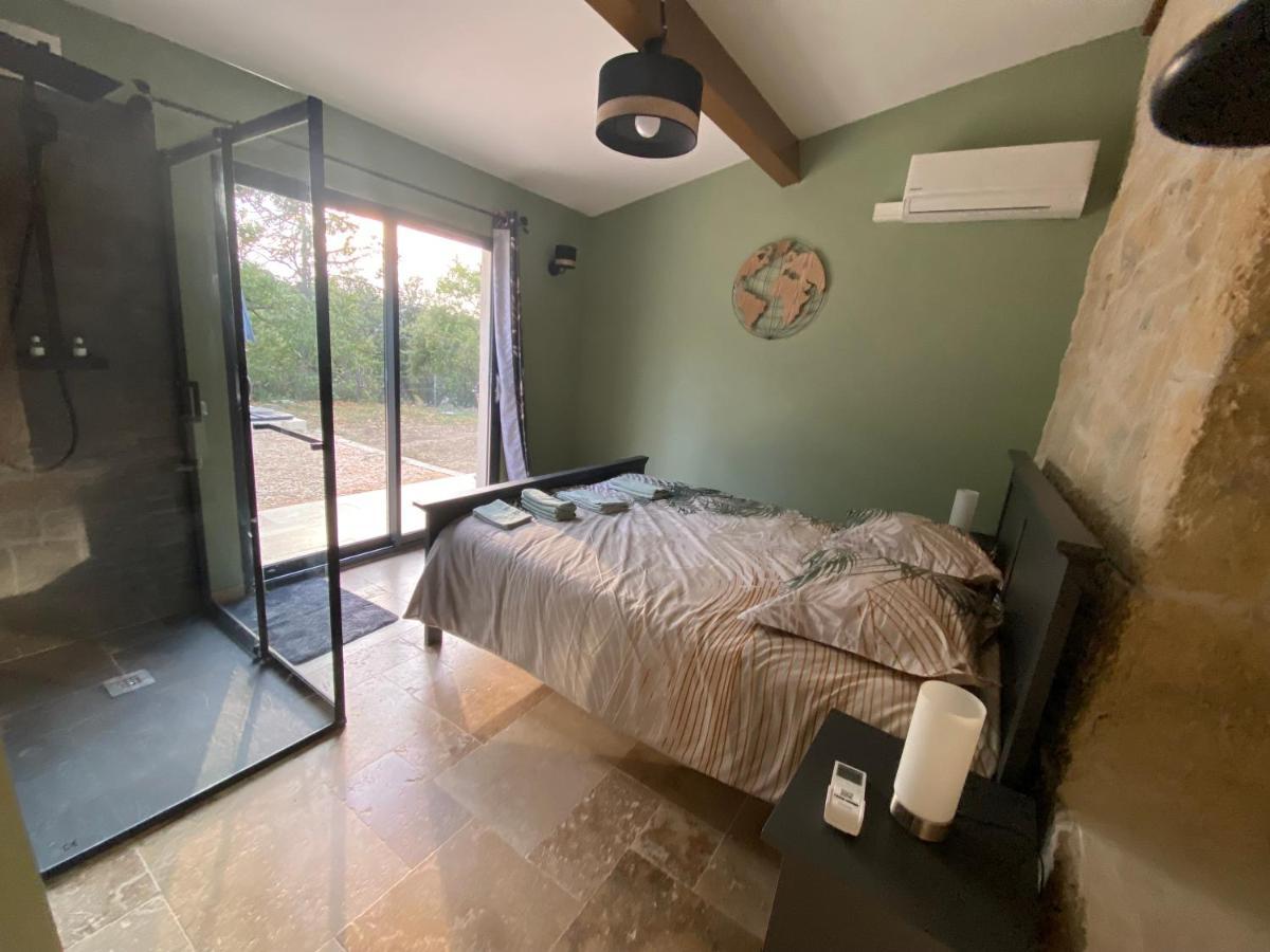 Appartement De Charme Avec Jaccusi Vezenobres Экстерьер фото